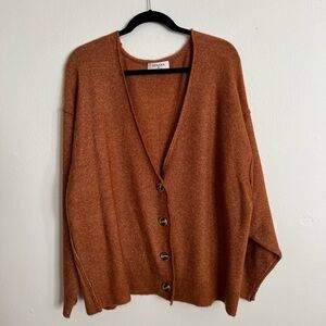 Zenana Burnt Orange Cardigan